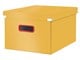 Arkivering & Förvaring - Leitz  Click & Store Cosy Medium Förvaringsbox Gul - 53480019
