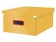 Arkivering & Förvaring - Leitz  Click & Store Cosy Large Förvaringsbox Gul - 53490019