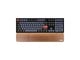 Tangentbord - Keychron Walnut Wood Palmrest for Q6 / V6 / K10 Pro - Handledsstöd - Brun - PR22