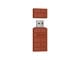 Spel Tillbehör - 8BitDo USB Wireless Adapter 2 - Brown - Wireless - Nintendo Switch - RET00311
