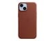 Mobile - Covers & Cases - Apple iPhone 14 Leather Case with MagSafe - Umber - MPP73ZM/A