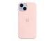 Mobile - Covers & Cases - Apple iPhone 14 Silicone Case with MagSafe - Chalk Pink - MPRX3ZM/A
