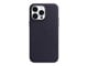 Mobile - Covers & Cases - Apple iPhone 14 Pro Max Leather Case with MagSafe - Ink - MPPP3ZM/A