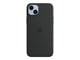 Mobile - Covers & Cases - Apple iPhone 14 Plus Silicone Case with MagSafe - Midnight - MPT33ZM/A