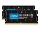 RAM - Crucial SODIMM DDR5-5600 - 64GB - CL46 - Dual Channel (2 pcs) - Svart - CT2K32G56C46S5