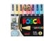 Hobby Tillbehör - POSCA  marker sæt Soft Colors PC-5M 8 ass. - 401613