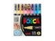 Hobby Tillbehör - POSCA PC-1M - 8 colours - 401612