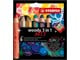 Hobby Tillbehör - STABILO woody Arty 3 in 1 cardboard wallet of 6 pens incl. a sharpener - 208548