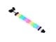 Chassi, tillbehör - Lian Li Strimer Plus V2 168-8 - 16-pins 12VHPWR to 3x8-pins ARGB cable - Strimer plus V2 168-8 pins