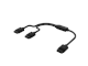 Chassi, tillbehör - Corsair iCUE LINK Y-Cable 600mm (straight connectors) - CL-9011124-WW