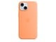Mobile - Covers & Cases - Apple iPhone 15 Silicone Case with MagSafe - Orange Sorbet - MT0W3ZM/A