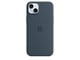 Mobile - Covers & Cases - Apple iPhone 15 Plus Silicone Case with MagSafe - Storm Blue - MT123ZM/A