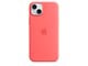 Mobile - Covers & Cases - Apple iPhone 15 Plus Silicone Case with MagSafe - Guava - MT163ZM/A