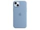 Mobile - Covers & Cases - Apple iPhone 15 Plus Silicone Case with MagSafe - Winter Blue - MT193ZM/A