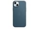Mobile - Covers & Cases - Apple iPhone 15 Plus FineWoven Case with MagSafe - Pacific Blue - MT4D3ZM/A
