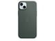 Mobile - Covers & Cases - Apple iPhone 15 Plus FineWoven Case with MagSafe - Evergreen - MT4F3ZM/A