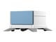 Skrivare tillbehör - HP printer base with media feeder - high capacity - 2100 sheets - 6QN58A