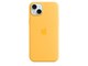 Mobile - Covers & Cases - Apple iPhone 15 Plus Silicone Case with MagSafe - Sunshine - MWNF3ZM/A