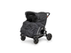Barnvagns tillbehör - Babytrold Rain cover twin stroller black - 21-17