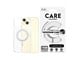 Mobile - Covers & Cases - CARE by PanzerGlass Feature Case Transparent w. Silver Kickstand & MagSafe iPhone 15 Pro Max - PANZER1415