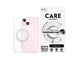 Mobile - Covers & Cases - CARE by PanzerGlass Feature Case Transparent w. Silver Kickstand & MagSafe iPhone 15 - PANZER1413