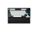 Tangentbord - Keychron Silicone Palmrest V1/V2 series / Q1/Q2/Q9 series / P1 series - Handledsstöd - Svart - PR47