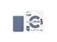 Andra mobiltillbehör - CARE by PanzerGlass Fashionable Card Holder Blue iPhone - PANZER1447