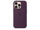Mobile - Covers & Cases - Apple iPhone 16 Pro Silicone Case with MagSafe - Plum - MYYM3ZM/A