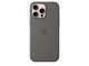 Mobile - Covers & Cases - Apple iPhone 16 Pro Max Silicone Case with MagSafe - Stone Gray - MYYV3ZM/A