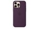 Mobile - Covers & Cases - Apple iPhone 16 Pro Max Silicone Case with MagSafe - Plum - MYYW3ZM/A