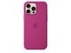 Mobile - Covers & Cases - Apple iPhone 16 Pro Max Silicone Case with MagSafe - Fuchsia - MYYX3ZM/A