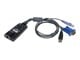 Repeatrar, förstärkare, broar och transceivers - Tripp Lite USB Server Interface Unit Virtual Media & CAC B064 Cat5 KVM TAA - KVM / USB extender - TAA Compliant - B055-001-UV2CAC