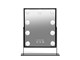 Sminkspeglar - Gillian Jones Makeup Artist Mirror w. 9 strong LED bulb - Black - 10264-00