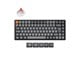 Tangentbord - Keychron K2 MAX QMK/VIA Wireless Tri-Mode - Super Red - Gaming Keyboard - Utan numpad - Nordisk - Svart - K2M-J1-BO