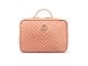 Annan personlig vård - Gillian Jones 2-Compartment Traincase - Coral Quilted Nylon - 10007-40