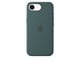 Mobile - Covers & Cases - Apple iPhone 16e Silicone Case - Lake Green - MD3X4ZM/A