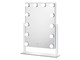Sminkspeglar - UNIQ New York Mega Makeup Mirror with 12 LED lights - White - 7275
