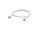 Nätverkskabel - Ubiquiti UniFi Patch Cable Outdoor White 1M - Vit - 1m - UACC-Cable-Patch-Outdoor-1M-W