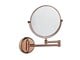 Sminkspeglar - UNIQ Wall Mirror with 10x Magnification in Rose Gold - 7023-2