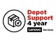 Tjänster och support - Lenovo Depot - extended service agreement - 1 year - 4th year - pick-up and return - 5WS0G59607