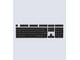 Tangentbord - Wooting ABS ISO Keycaps - Knappsats - Engelska (UK) - Svart - KC1-UK1-ASL-BK1
