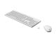 Tangentbord - HP 230 - Tastatur & Mus set - Engelska - Vit - 3L1F0AA#ABB