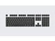 Tangentbord - Wooting PBT ISO Keycaps - Just Black - Knappsats - Nordisk - Svart - KC3-NR1-PDS-BK1
