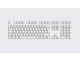 Tangentbord - Wooting PBT ISO Keycaps - Just White - Knappsats - Tysk - Vit - KC3-DE1-PDS-WH1