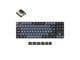 Tangentbord - Keychron K1 Pro QMK/VIA Wireless RGB Hot Swap Low Profile Brown - Gaming Keyboard - Utan numpad - Nordisk - Svart - K1P-H3P-BO