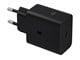 Mobile - Adapters & Chargers - Samsung 60W USB-C Power Adapter - Black - EP-T6010NBEGWW