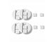 Hundar - Petlibro REPLACEMENT FILTERS FOR CAPSULE DOG FOUNTAIN PLWF008 2 MONTH SET OF FILTERS FOR DOG WATER DISPENSERS 4 COUNT PACK WHITE - PL-FF008-92W