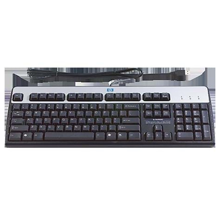 Tangentbord - HP 2004 Standard Keyboard Storbritannien - Tangentbord - Engelska - Silver - DT528A#ABB