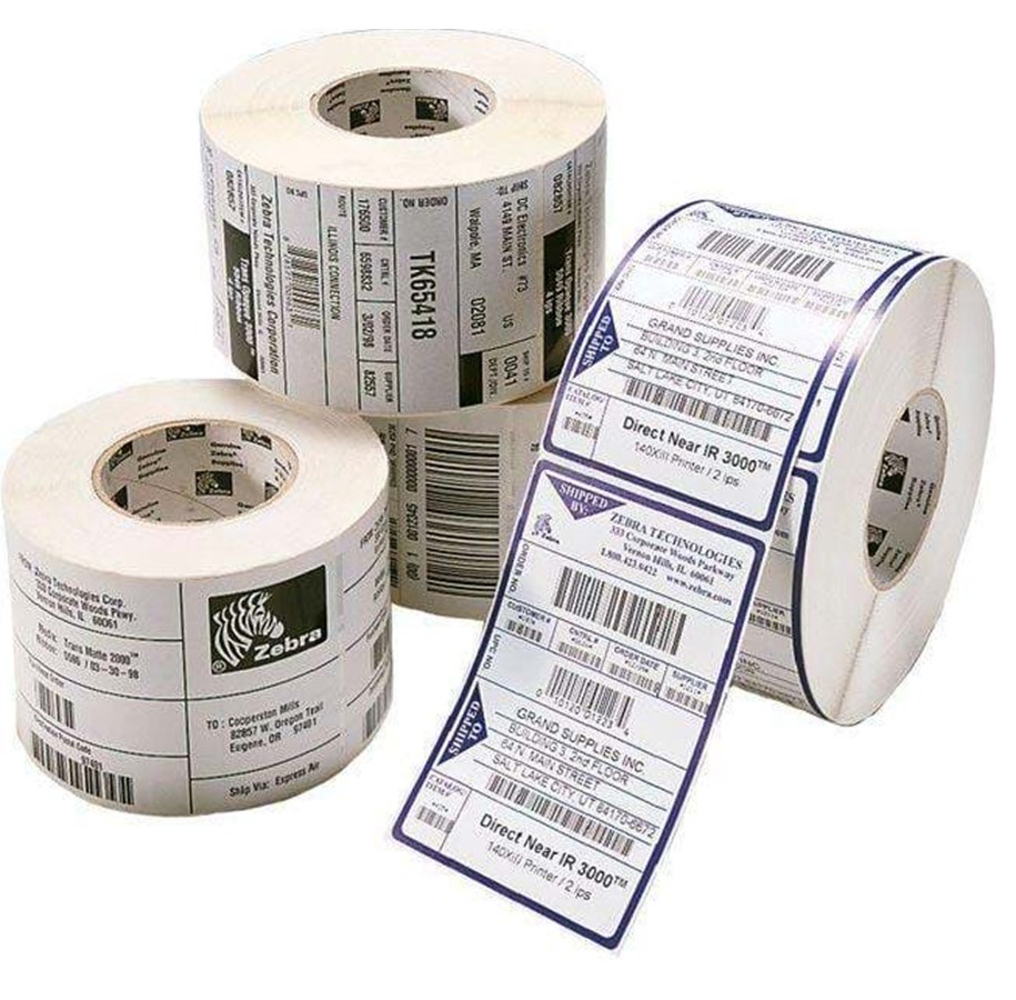 Papper, Fotopapper & Etiketter - Zebra Z-Ultimate 5A - permanentklæbend - 76015