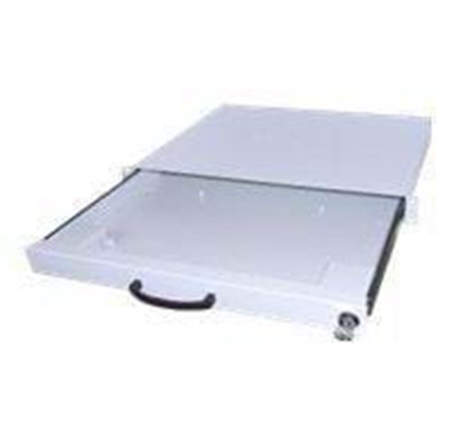 Rack chassis - Aixcase tangentbordshylla rack (glidning) - AIX-19K1U-W